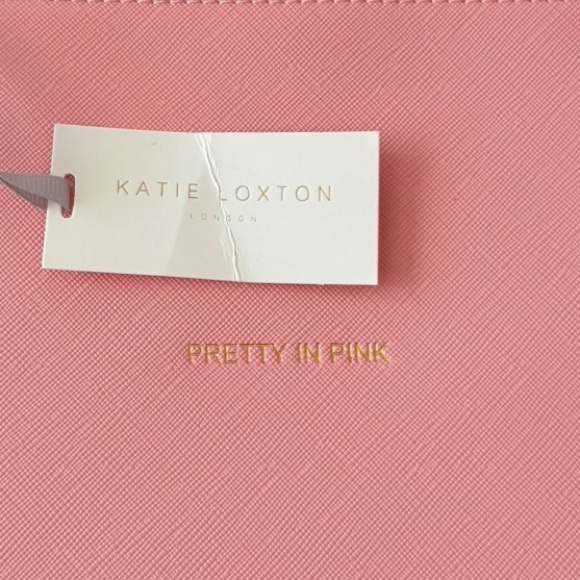 KATIE LOXTON Pretty In Pink Zip Pouch Pink NEW - Picture 4 of 5